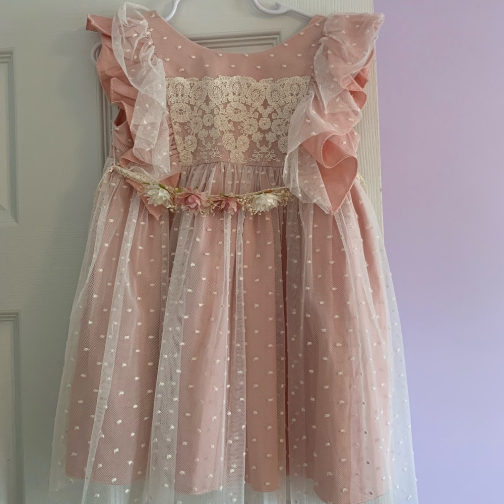 3t/4t dusty rose formal dress